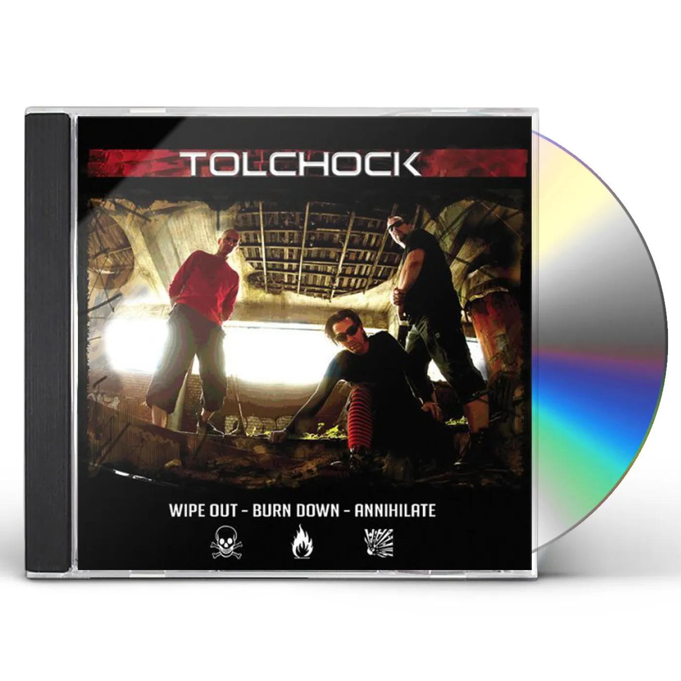 Tolchock WIPE OUT BURN DOWN ANNIHILATE CD