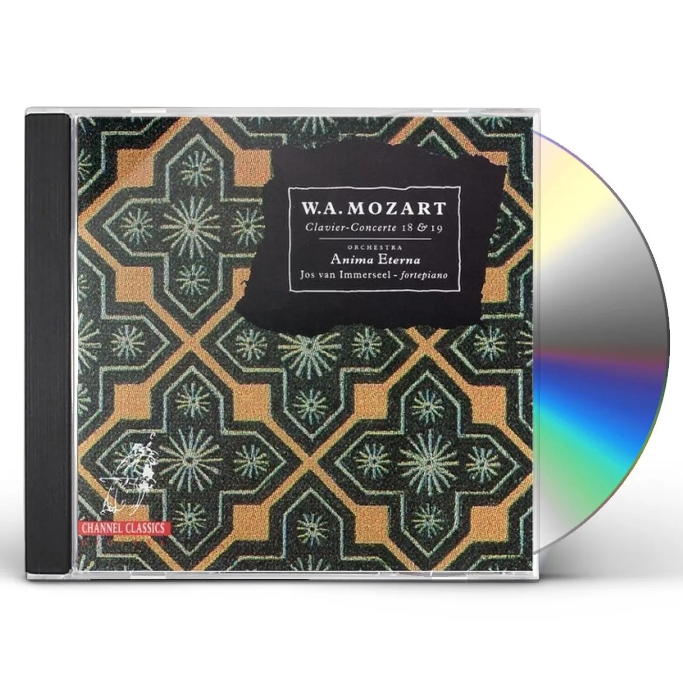 W.A. Mozart PIANO CONCERTOS 18 & 19 CD