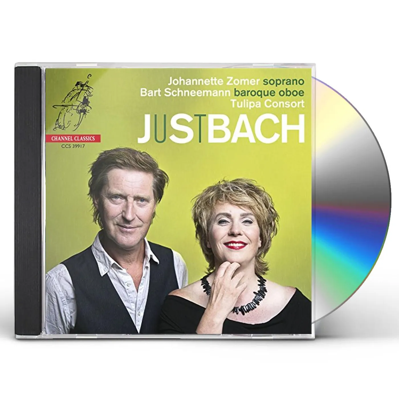 Johannette Zomer JUST BACH CD