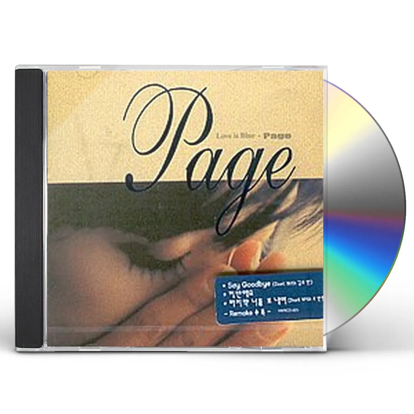 Page LOVE IS BLUE CD
