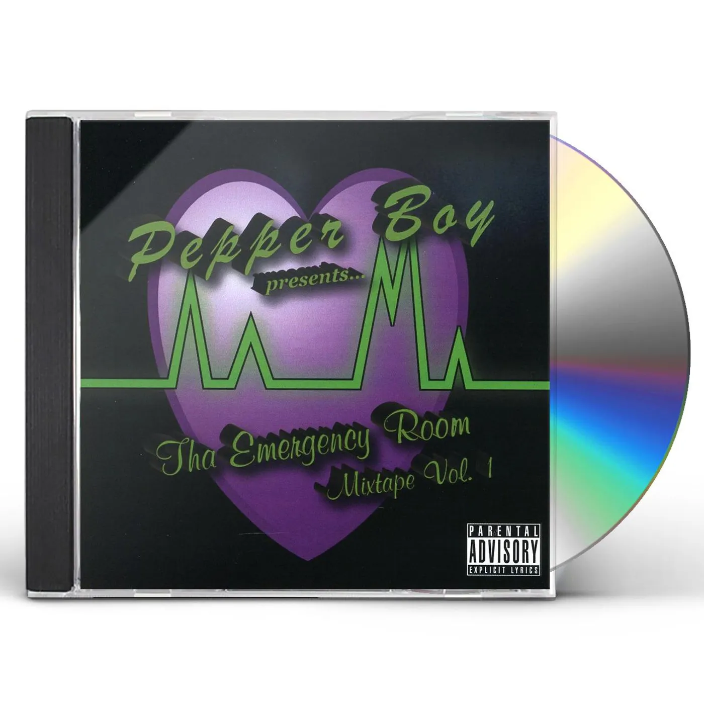 Pepper Boy THA EMERGENCY ROOM MIXTAPE CD