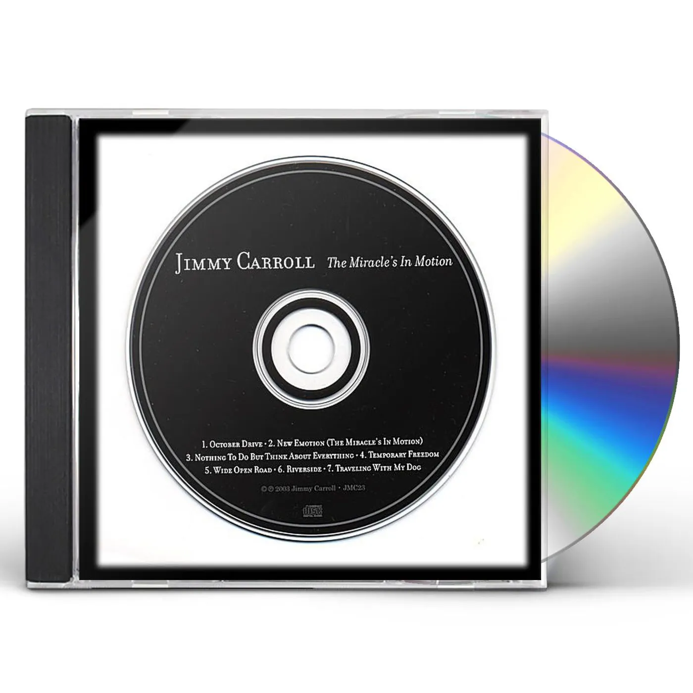 Jimmy Carroll MIRACLES IN MOTION CD