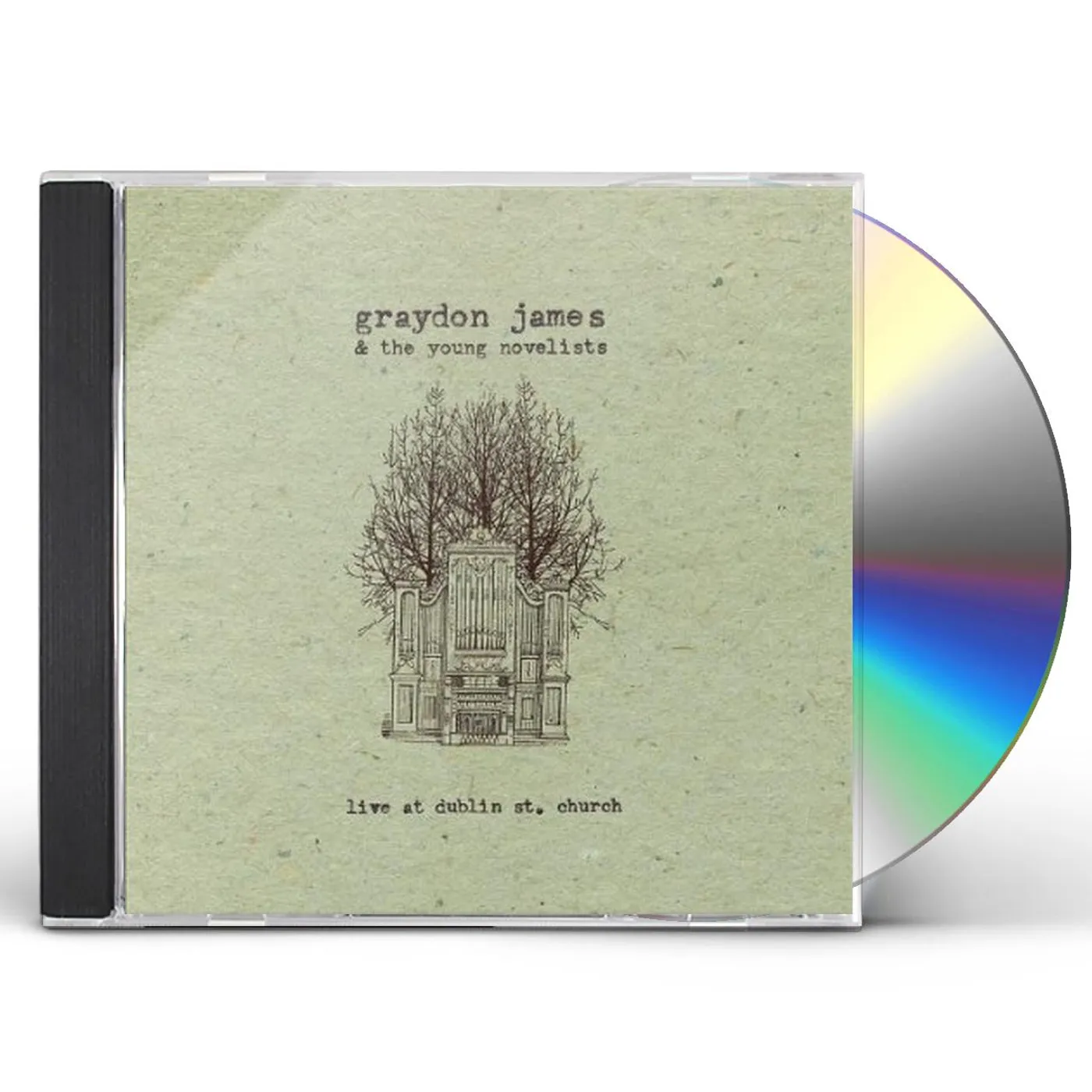 Graydon James & The Young Novelists LIVE AT DUBLIN ST. CHURCH CD