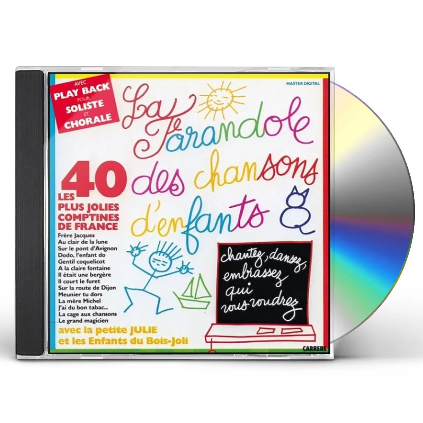 Farandole Enfants 40 PLUS JOLIES COMPTINES CD