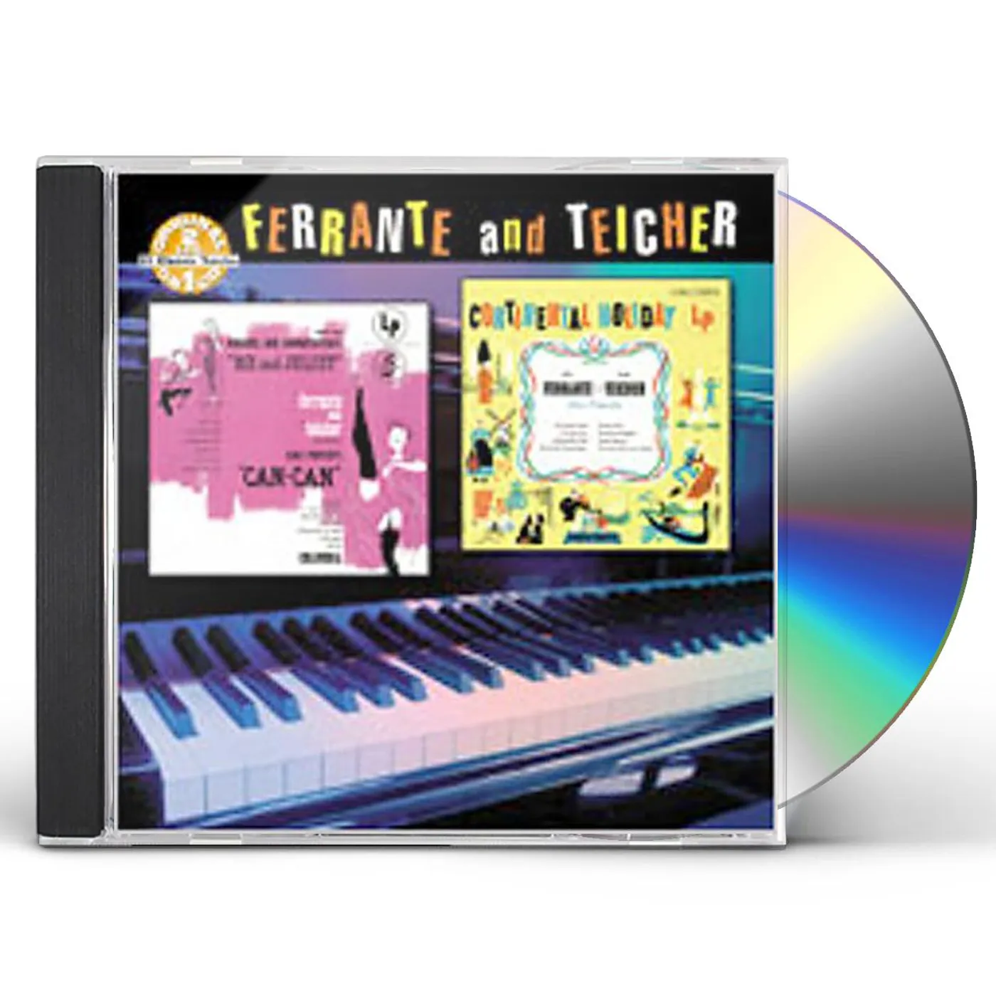 Ferrante & Teicher ME & JULIET / CAN-CAN / CONTINENTAL HOLIDAY CD