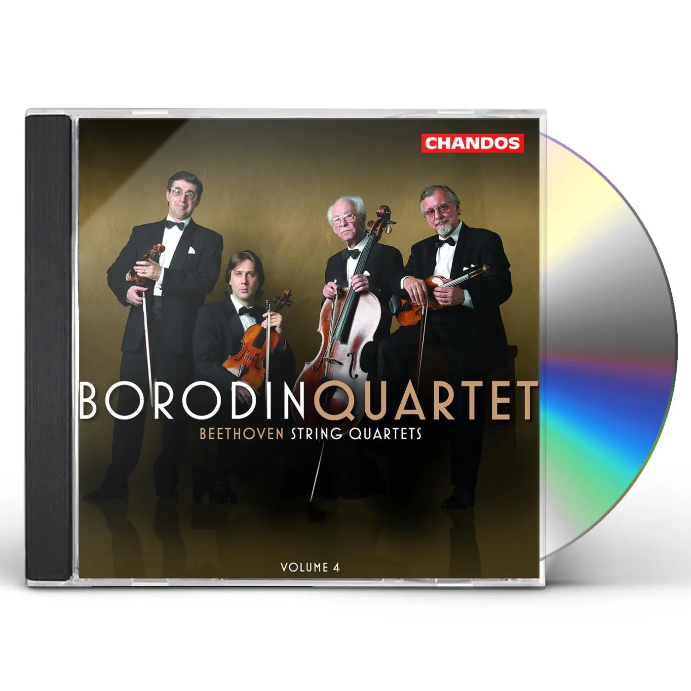 Beethoven / Borodin Quartet STRING QUARTETS 4 CD