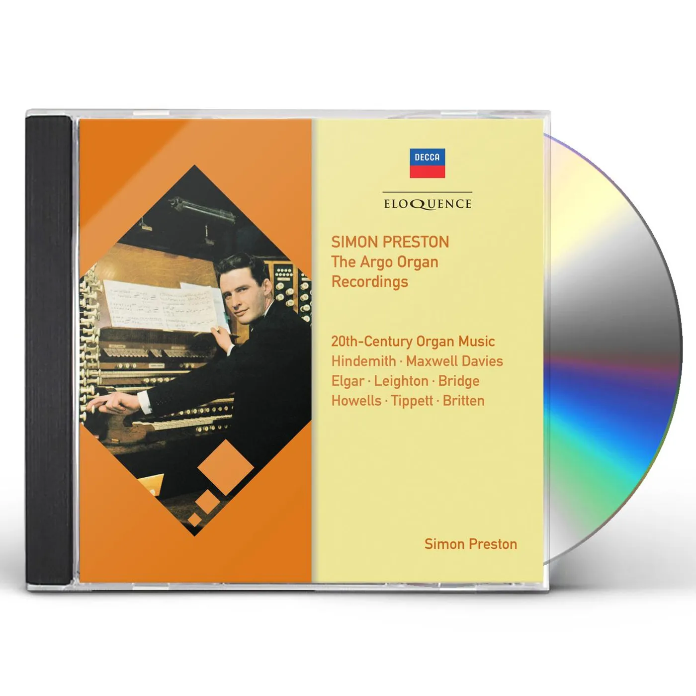 Simon Preston 20TH CENTURY ORGAN MUSIC CD