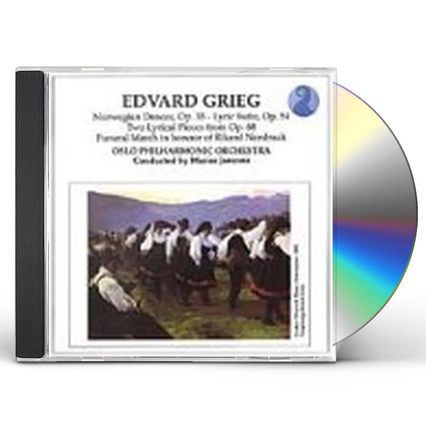 Edvard Grieg NORWEGIAN DANCES CD
