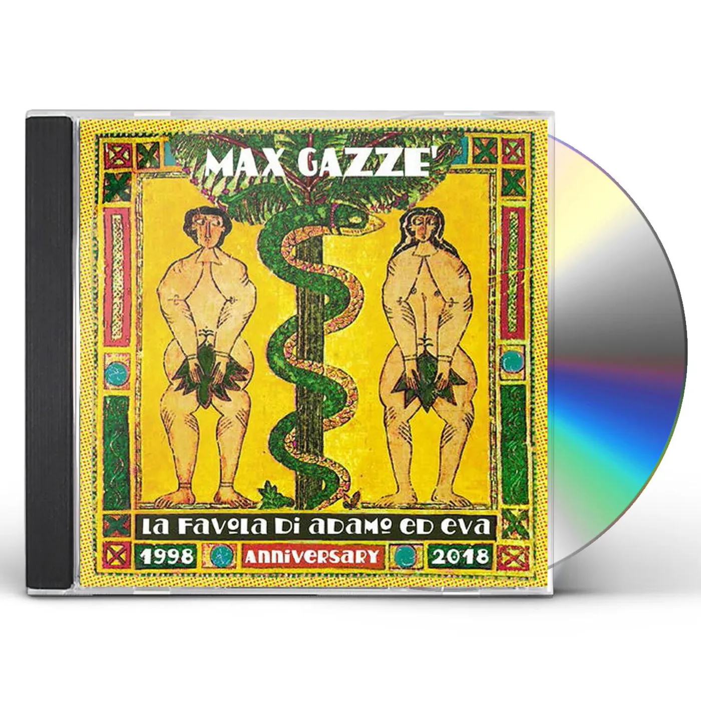 Max Gazzè LA FAVOLA DI ADAMO ED EVA 1998-2018 CD