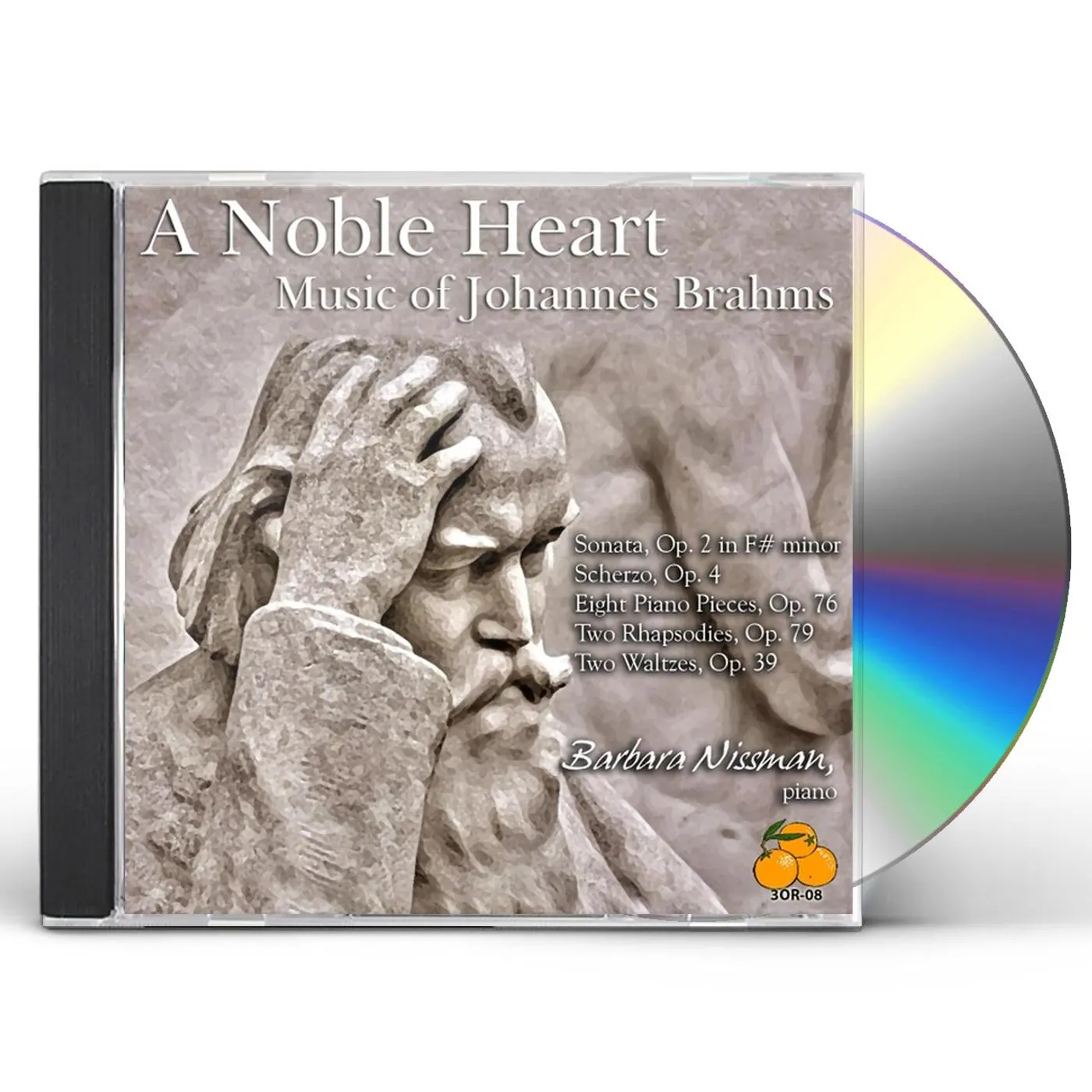 Barbara Nissman NOBLE HEART: MUSIC OF JOHANNES BRAHMS CD
