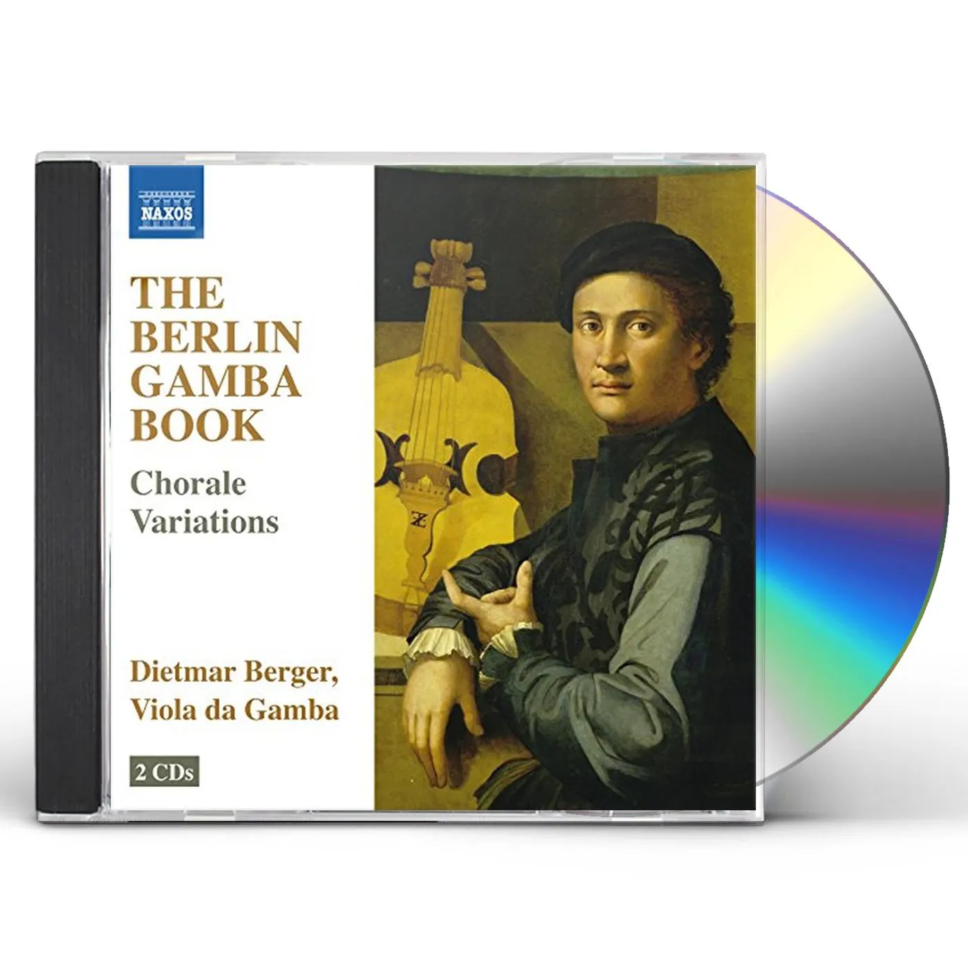 Dietmar Berger BERLIN GAMBA BOOK - CHORAL VARIATIONS FOR GAMBA CD