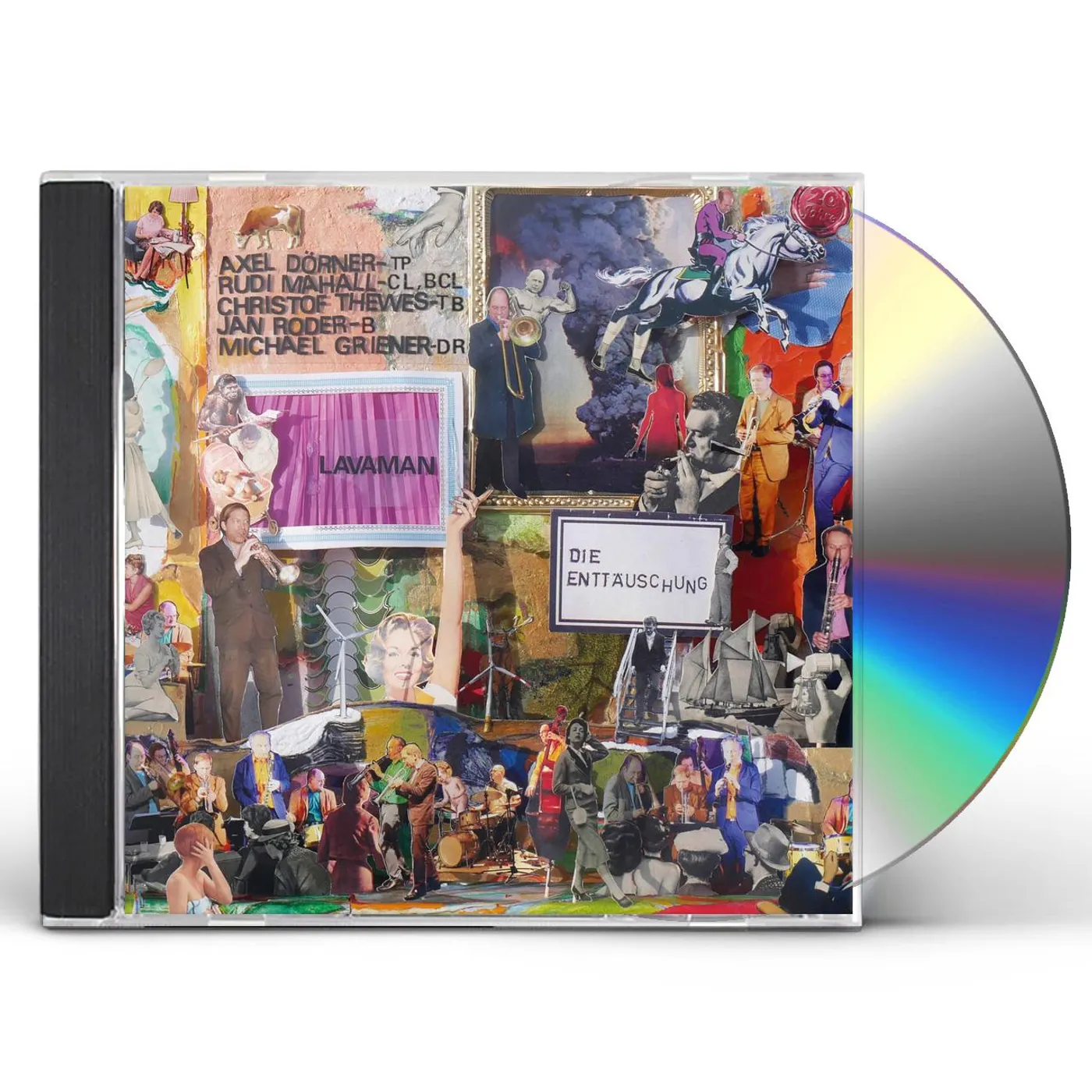 Axel Dorner LAVAMAN CD