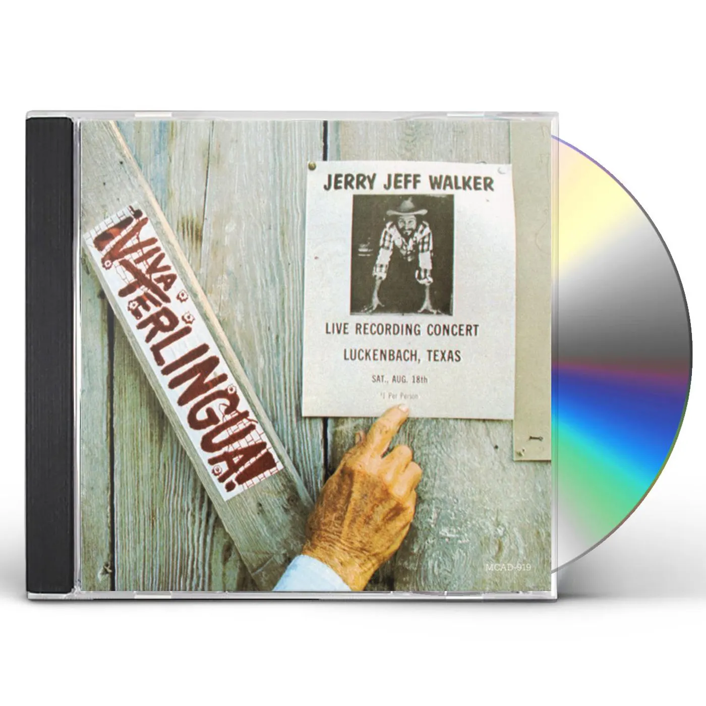 Jerry Jeff Walker VIVA TERLINGUA CD