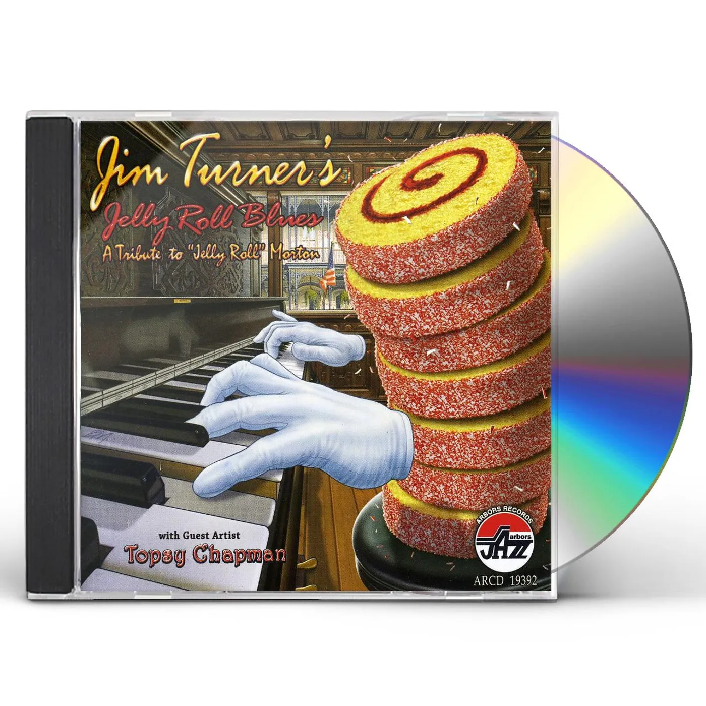 Jim Turner JELLY ROLL BLUES: TRIBUTE TO JELLY ROLL MORTON CD