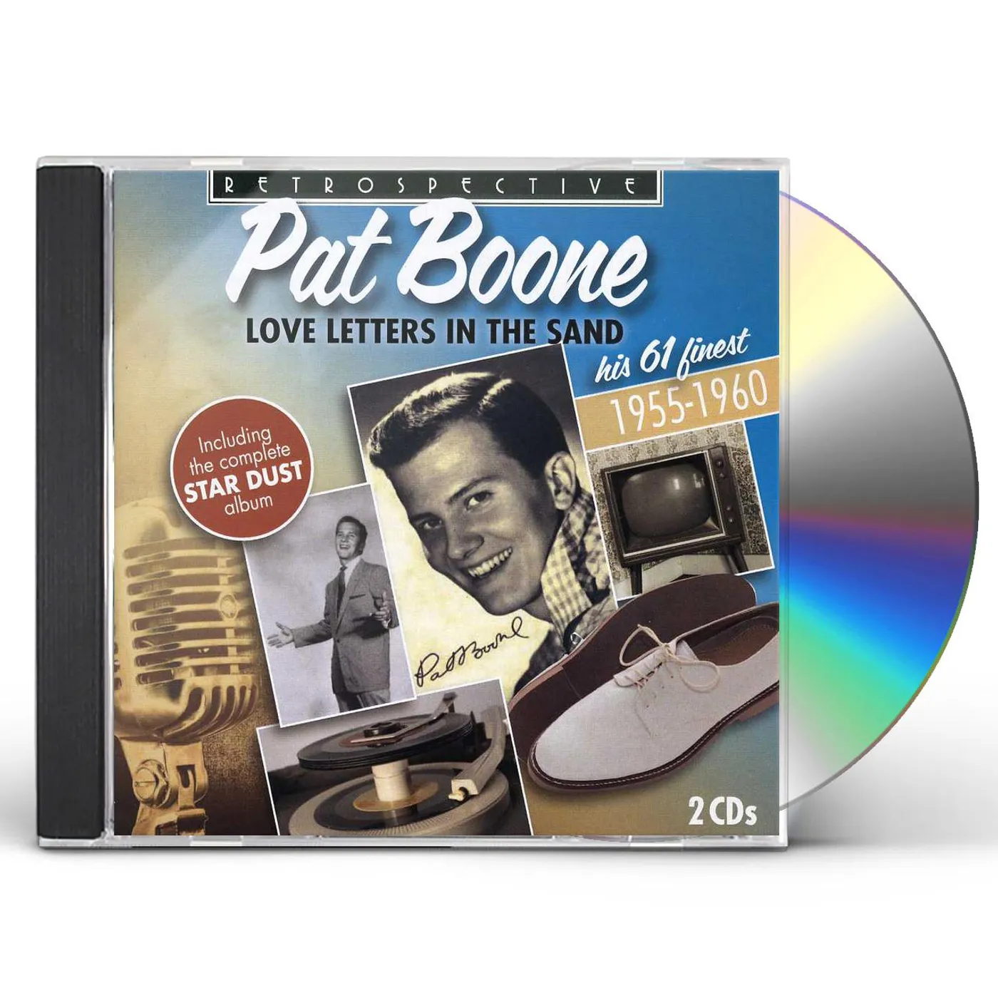 Pat Boone LOVE LETTERS IN THE SAND CD