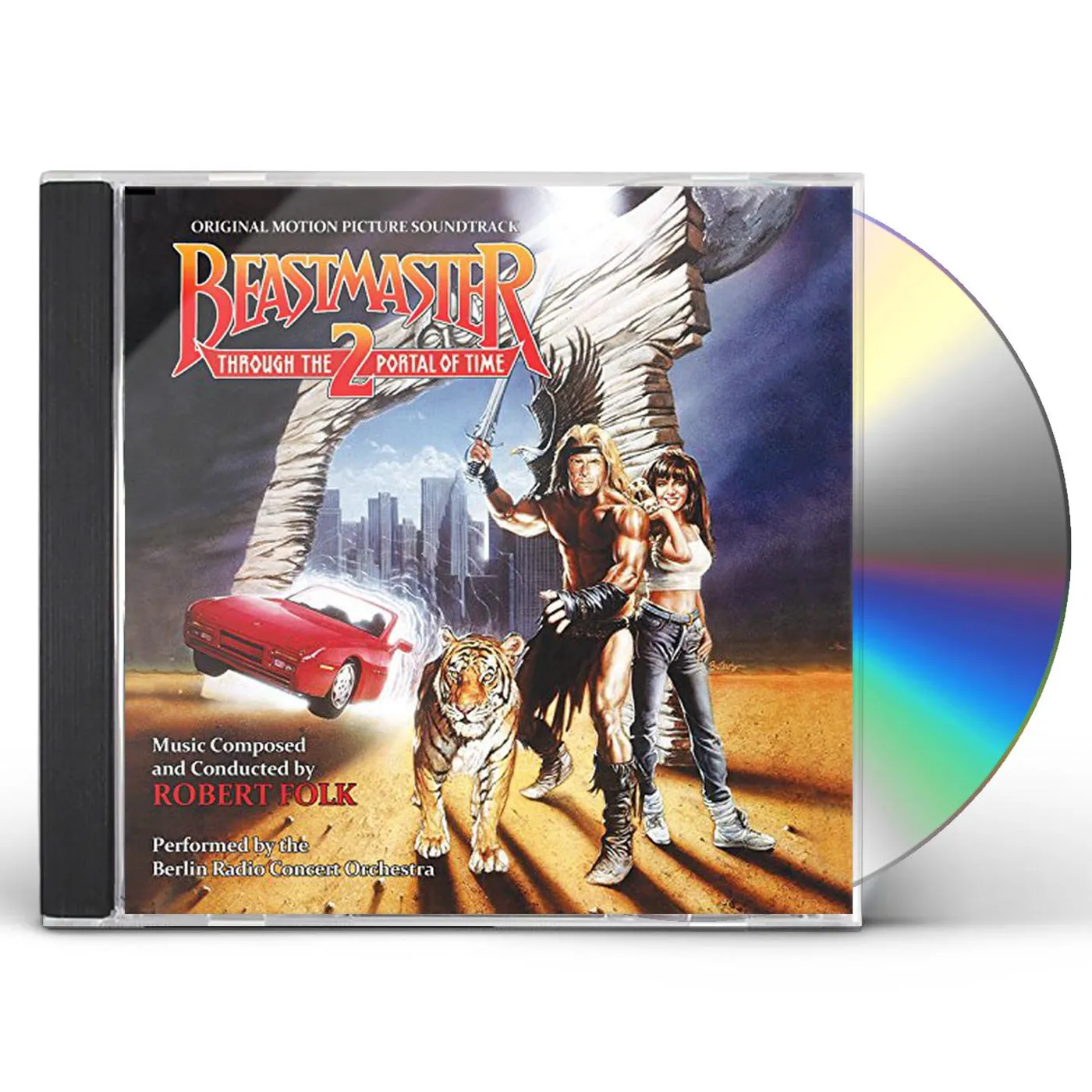 Robert Folk BEASTMASTER II: THROUGH THE PORTAL OF TIME - Original Soundtrack CD