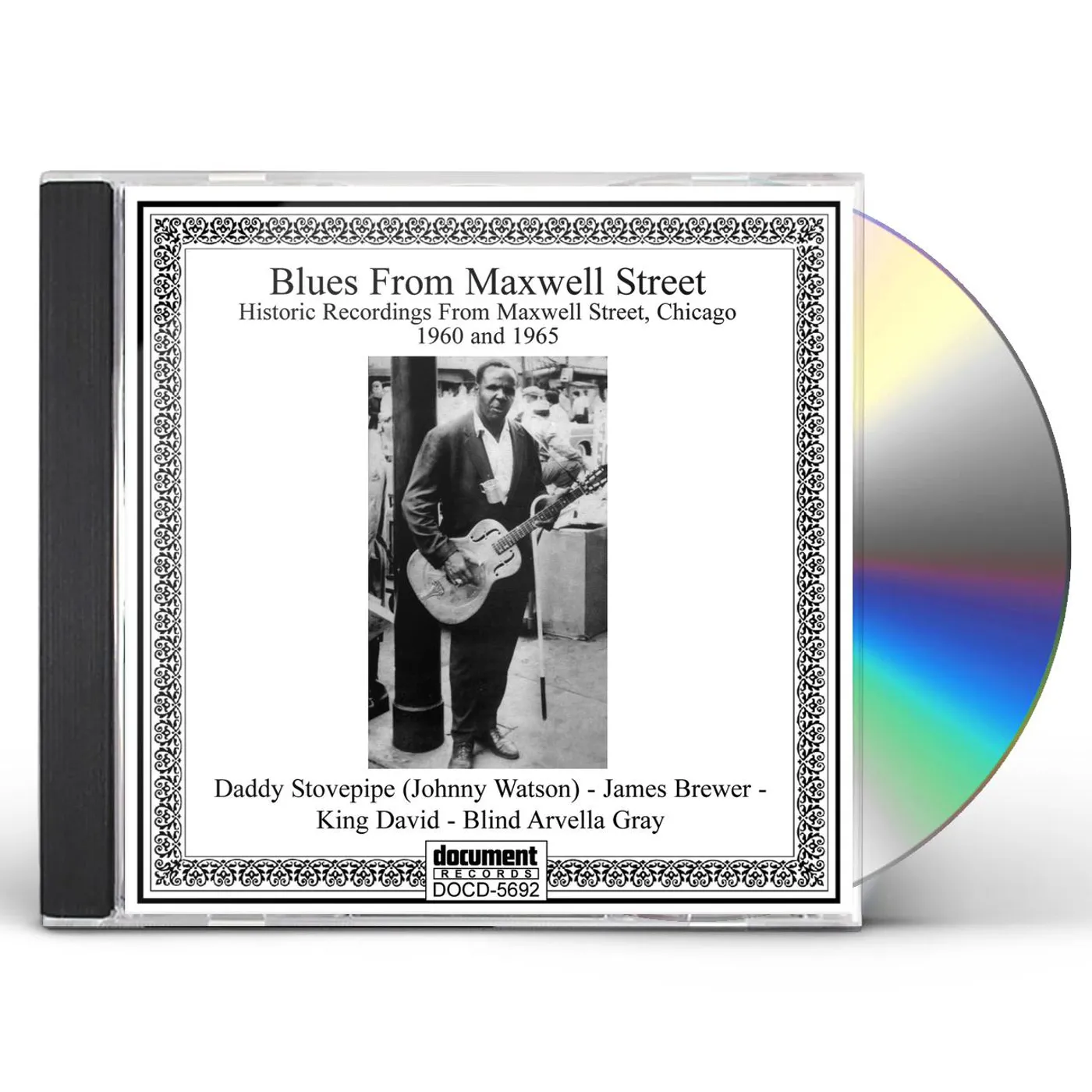 Arvella Gray & Friends BLUES FROM MAXWELL STREET 1960 & 1965 CD