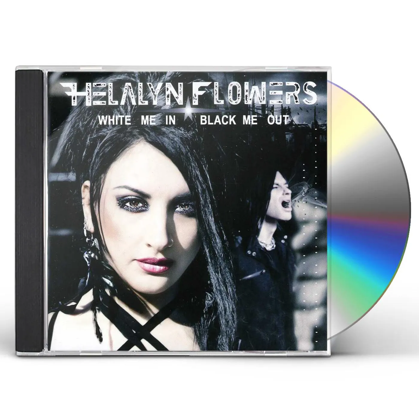 Helalyn Flowers WHITE ME IN / BLACK ME OUT CD