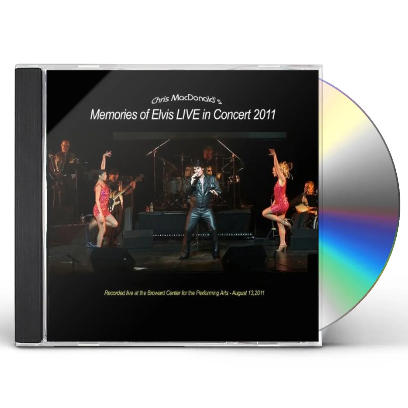 CHRIS MACDONALD'S MEMORIES OF ELVIS LIVE IN CONCER CD