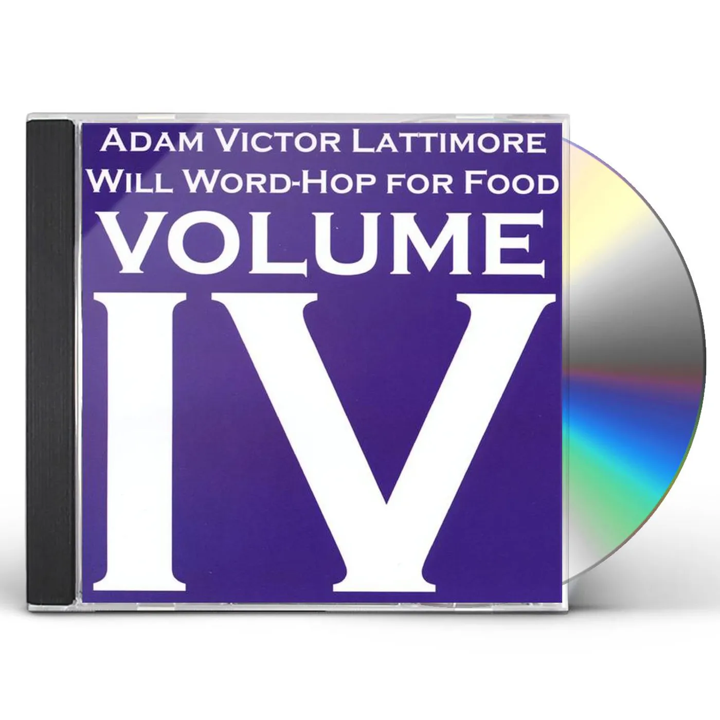 Adam Victor Lattimore WILL WORD-HOP FOR FOOD 4 CD