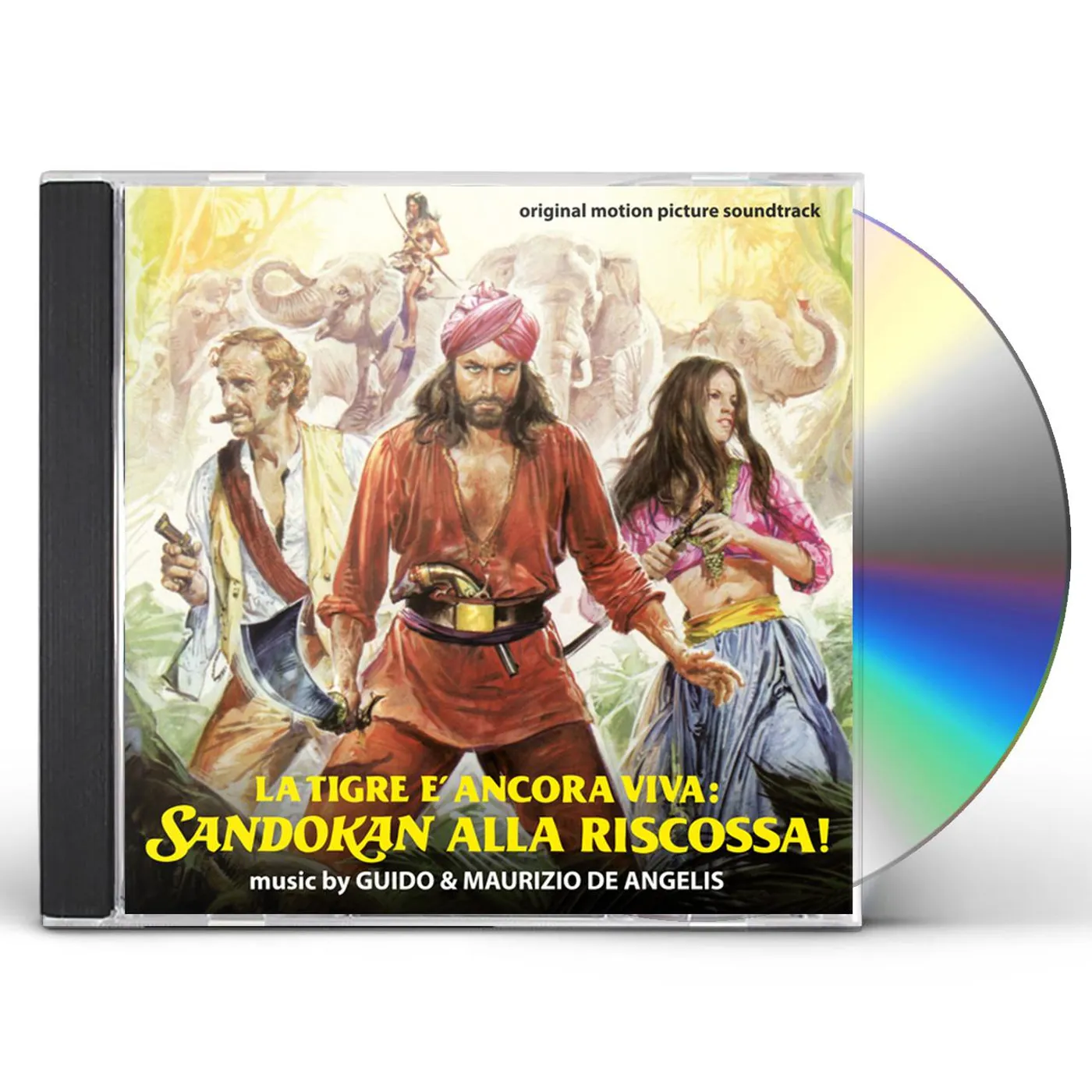 TIGRE ANCORA VIVA: SANDOKAN ALLA RISCOSSA / Original Soundtrack CD