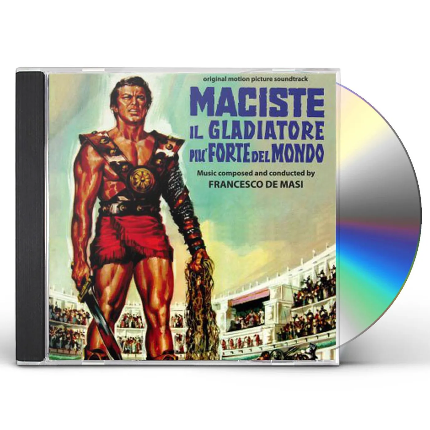 Francesco De Masi MACISTE IL GLADIATORE PIU' FORTE DEL MONDO CD