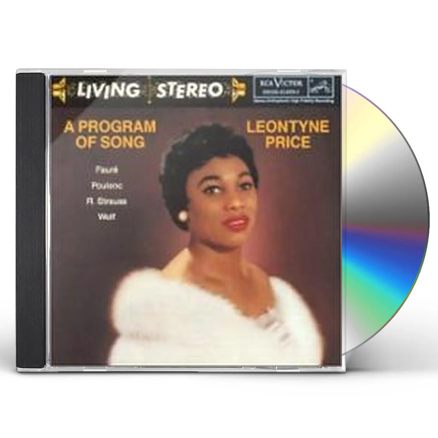 Leontyne Price PROGRAM OF SONG CD