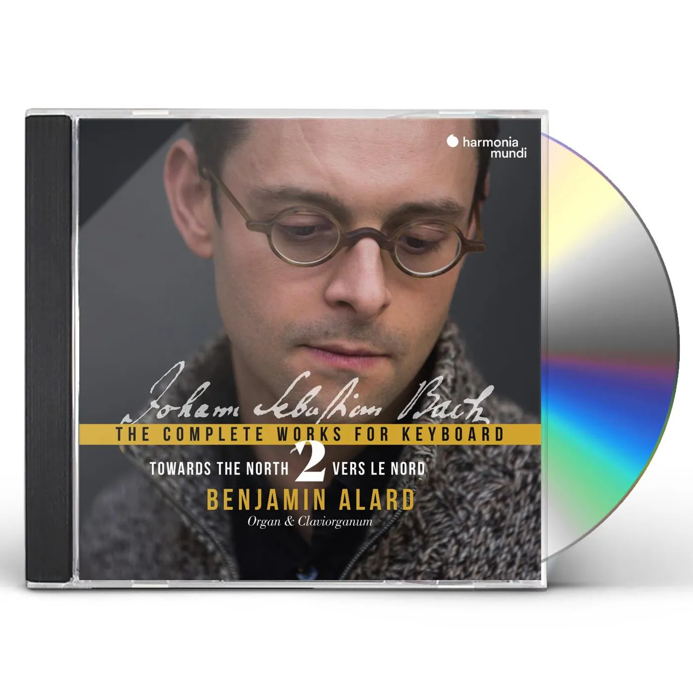 Benjamin Alard Bach: Towards The North- Complete Works For Keyboard Vol. 2 CD