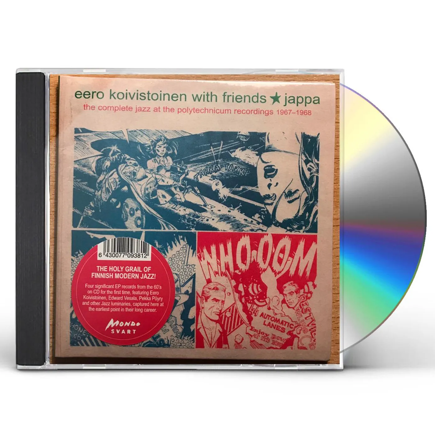 Eero Koivistoinen JAPPA:COMPLETE JAZZ AT THE POLYTECHNICUM 1967-1968 CD