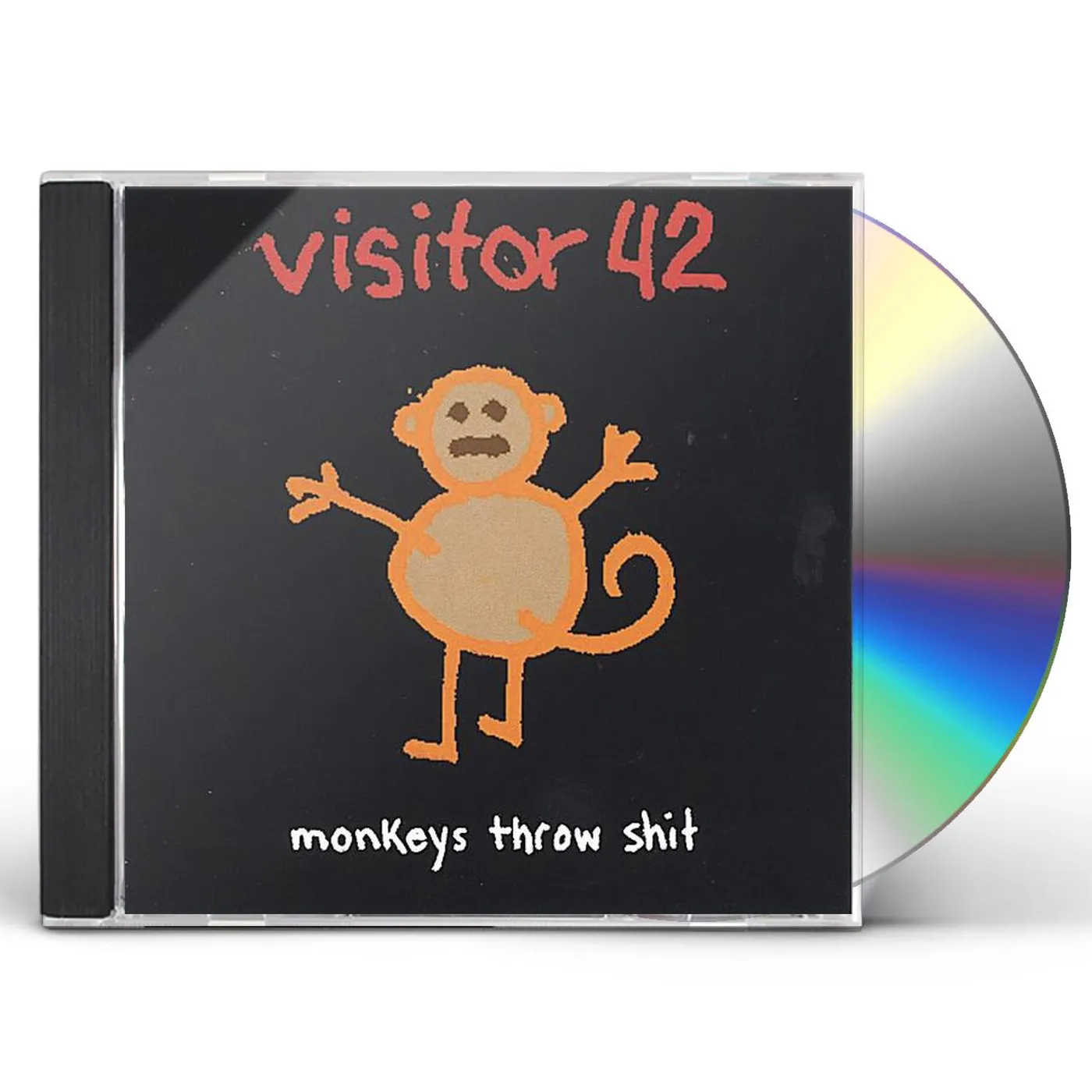 Visitor 42 MONKEY'S THROW SHIT CD