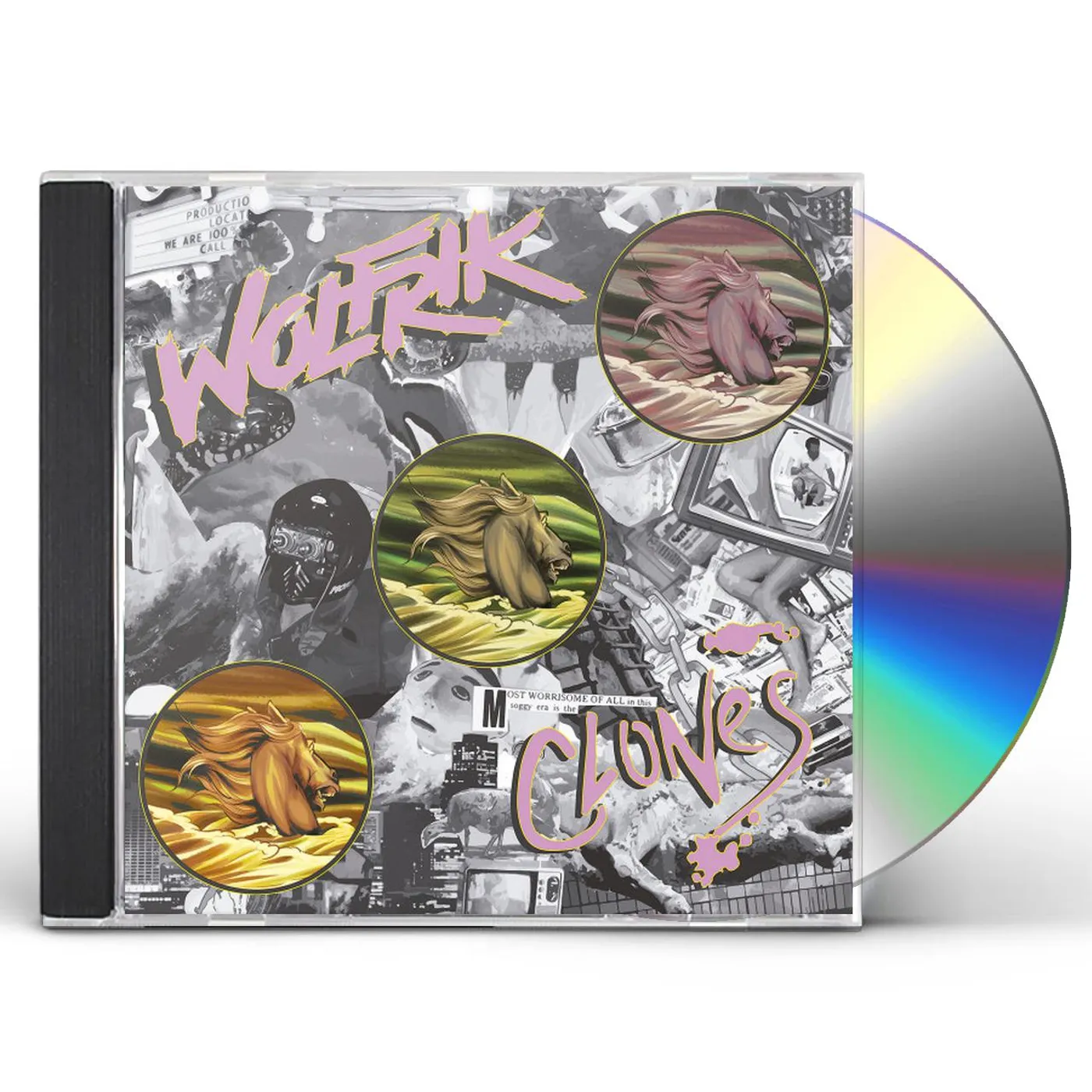 Wolfrik CLONES CD