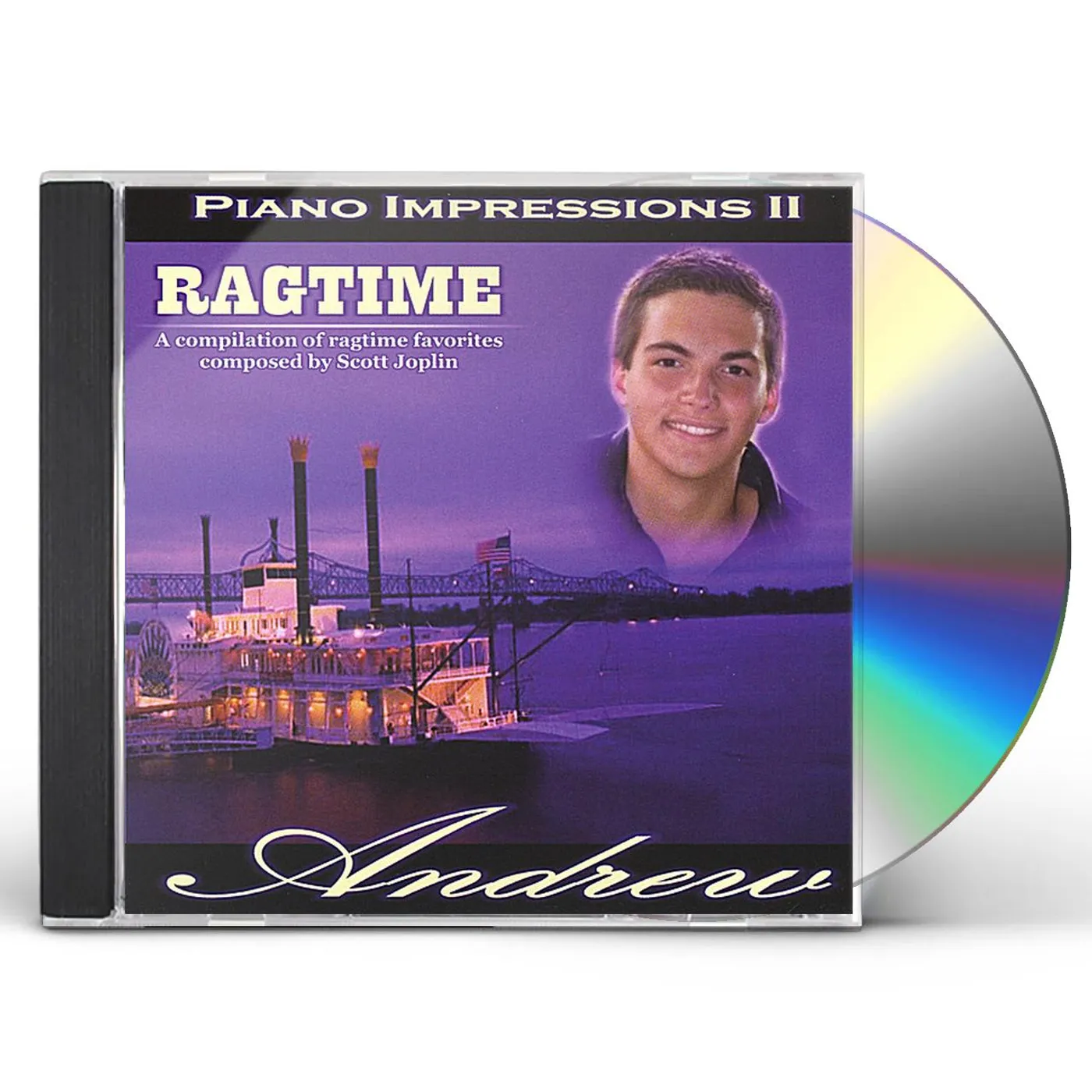 Andrew Lapp PIANO IMPRESSIONS II: RAGTIME CD