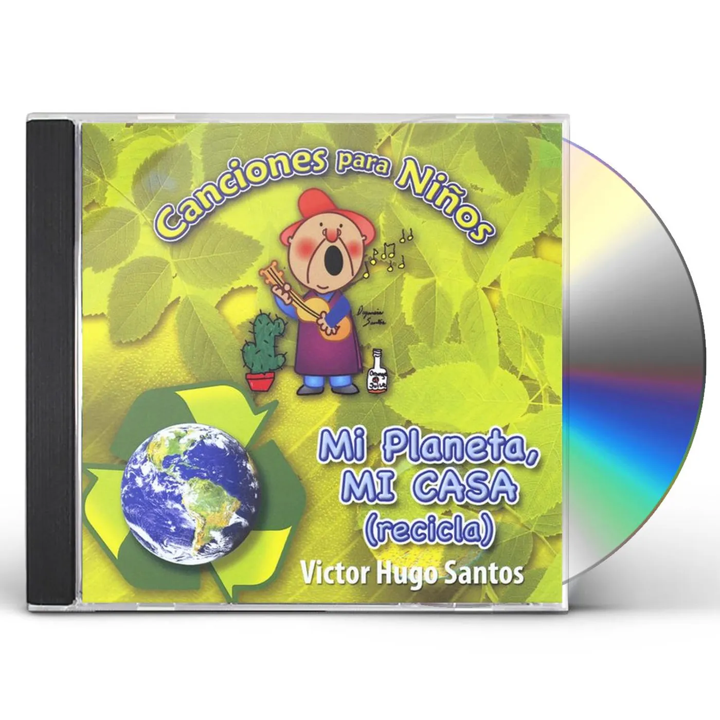 Victor Hugo Santos CANCIONES PARA NINOS MI PLANETA MI CASA CD