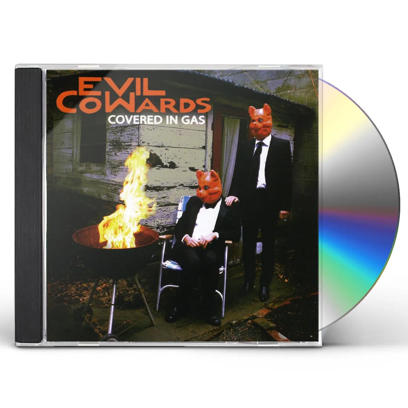 Evil Cowards COVERED IN GAS CD