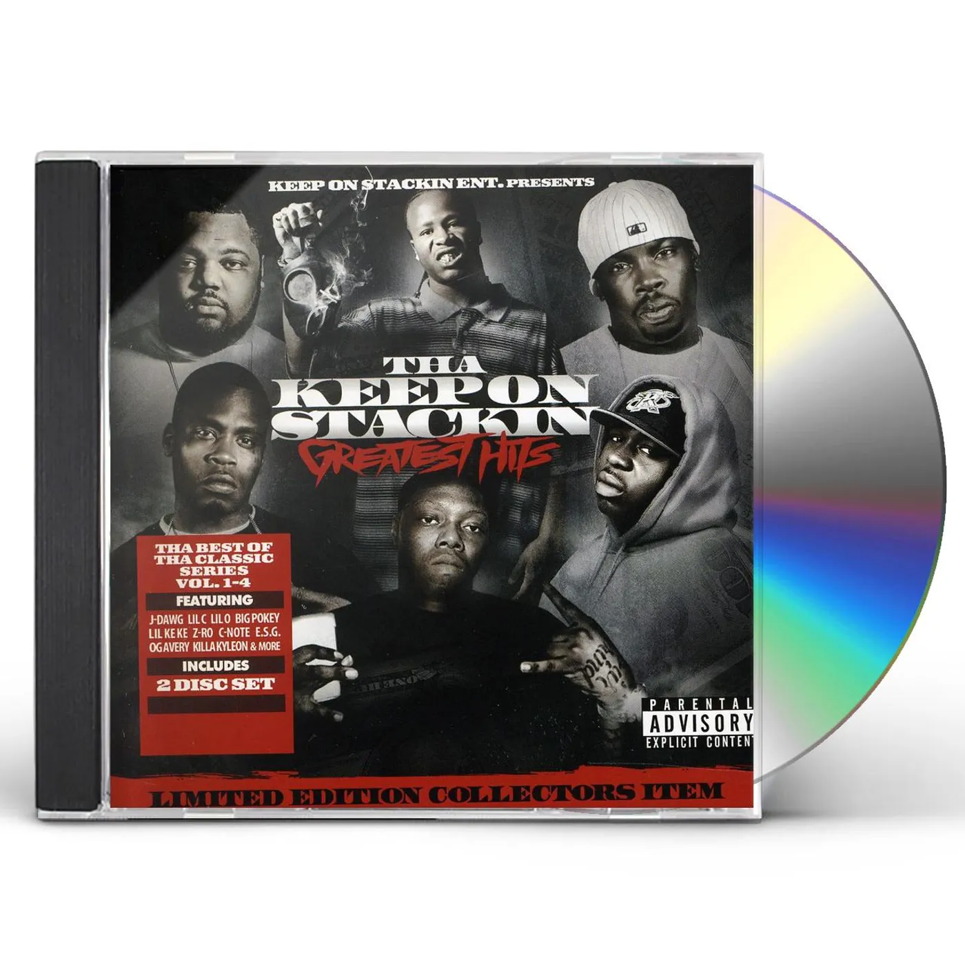 Lil C KEEP ON STACKIN GREATEST HITS CD