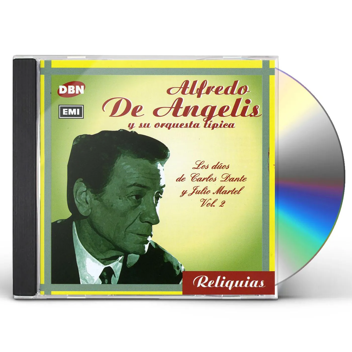 Alfredo De Angelis LOS DUOS DE DANTE Y MARTEL CD