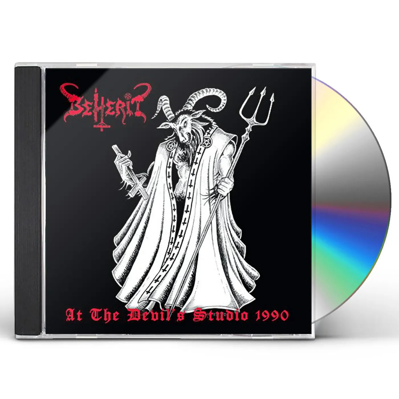 Beherit AT THE DEVIL'S STUDIO 1990 CD
