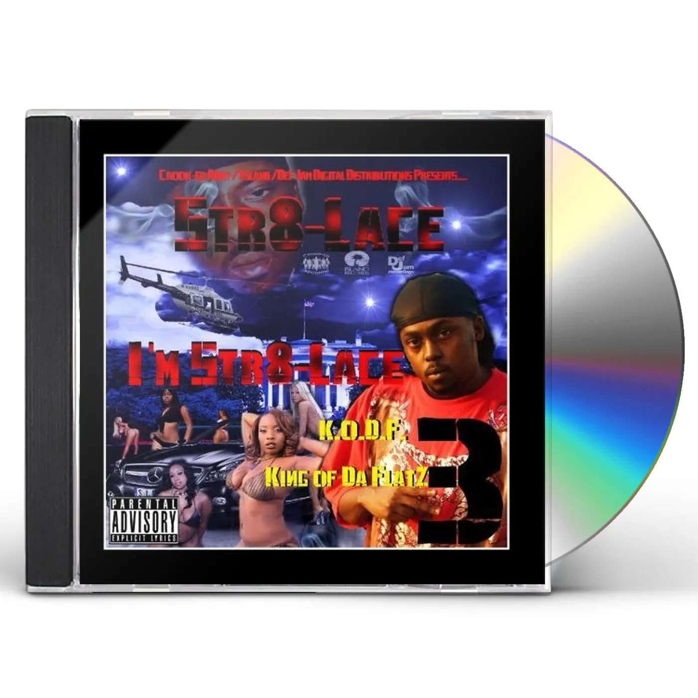 I'M STR8-LACE 3-K.O.D.F. CD