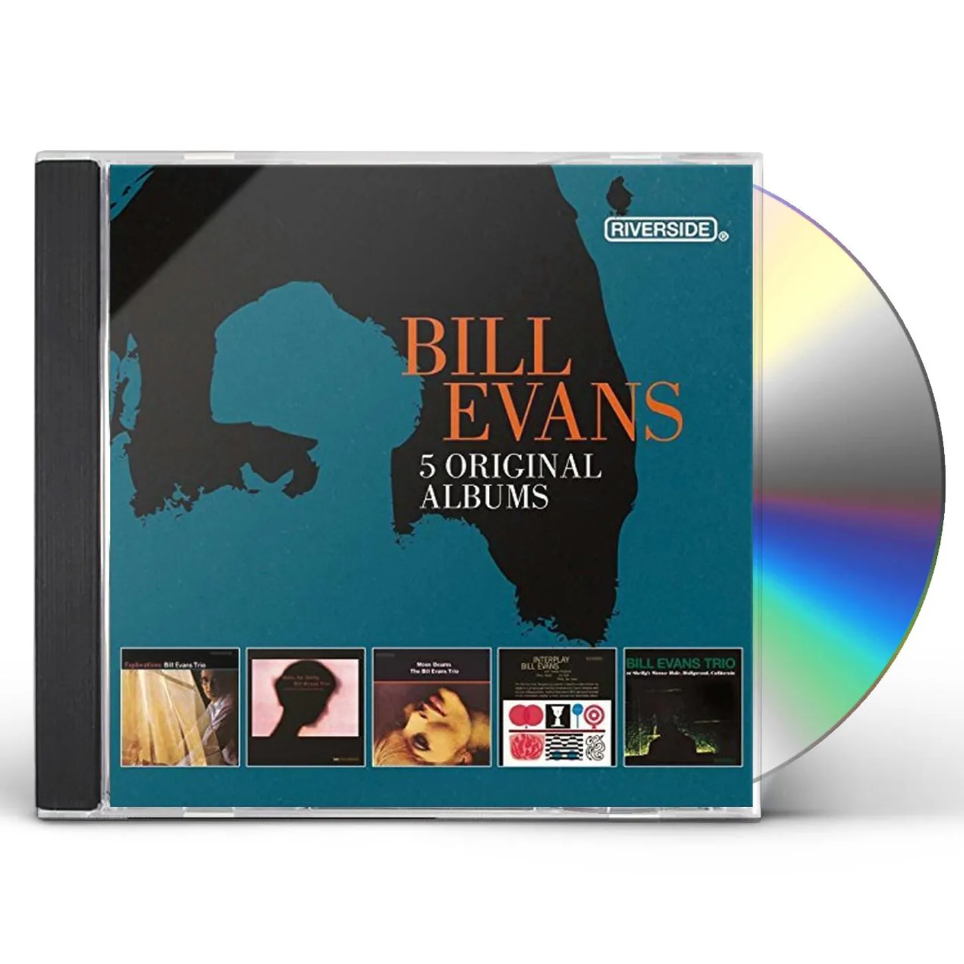 Bill Evans 5 ORIGINAL ALBUMS CD
