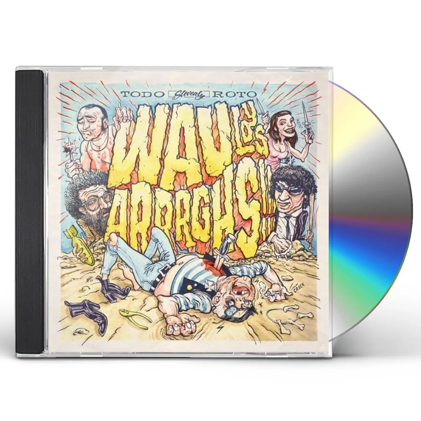 Wau y Los Arrrghs!!! TODO ROTO CD