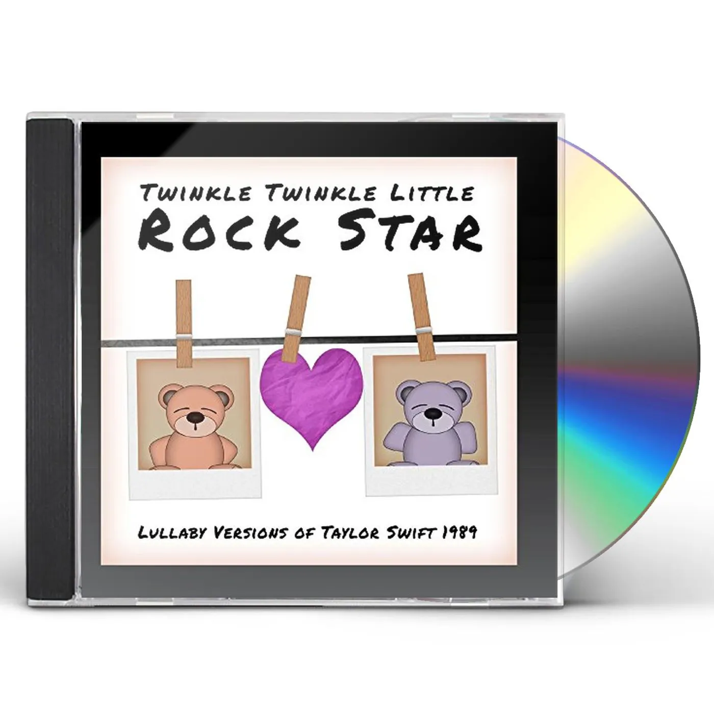 Twinkle Twinkle Little Rock Star LULLABY VERSIONS OF TAYLOR SWIFT 1989 (MOD) CD
