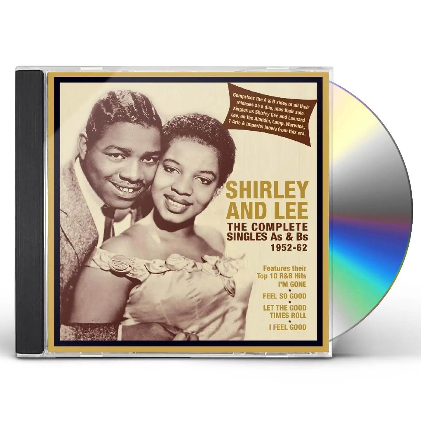 Shirley & Lee COMPLETE SINGLES AS & BS 1952-62 CD
