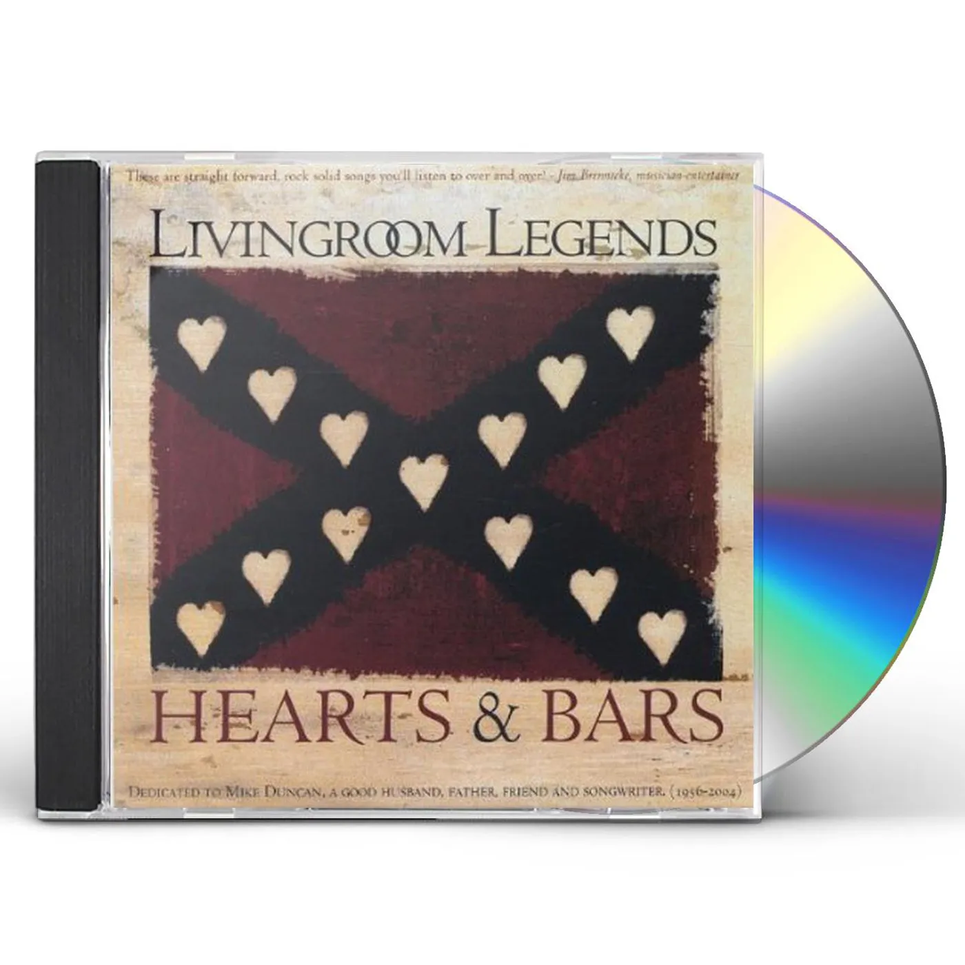 Livingroom Legends HEARTS & BARS CD
