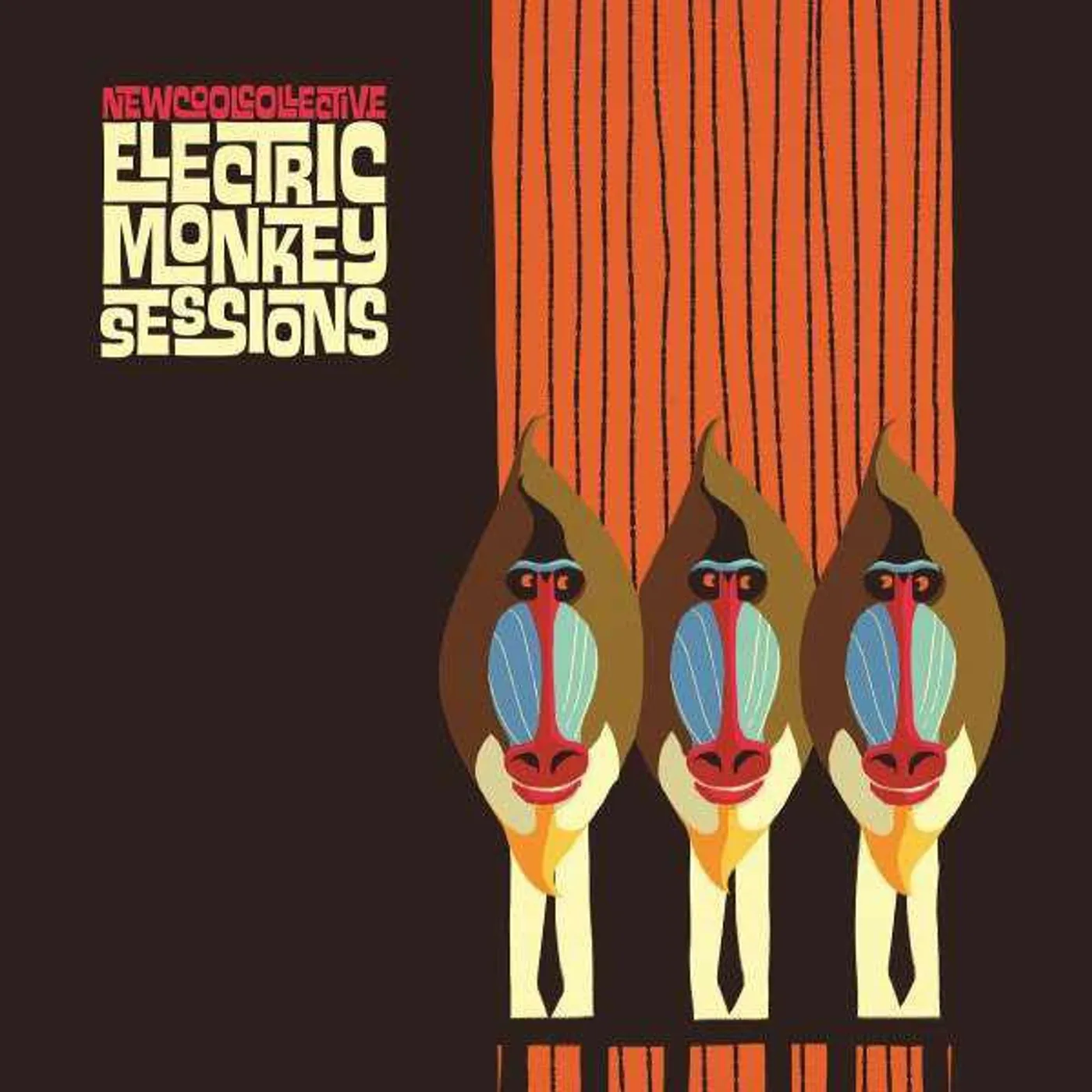 New Cool Collective ELECTRIC MONKEY SESSIONS (LIMITED ORANGE TRANSPARENT VINYL/180G/DL) Vinyl Record
