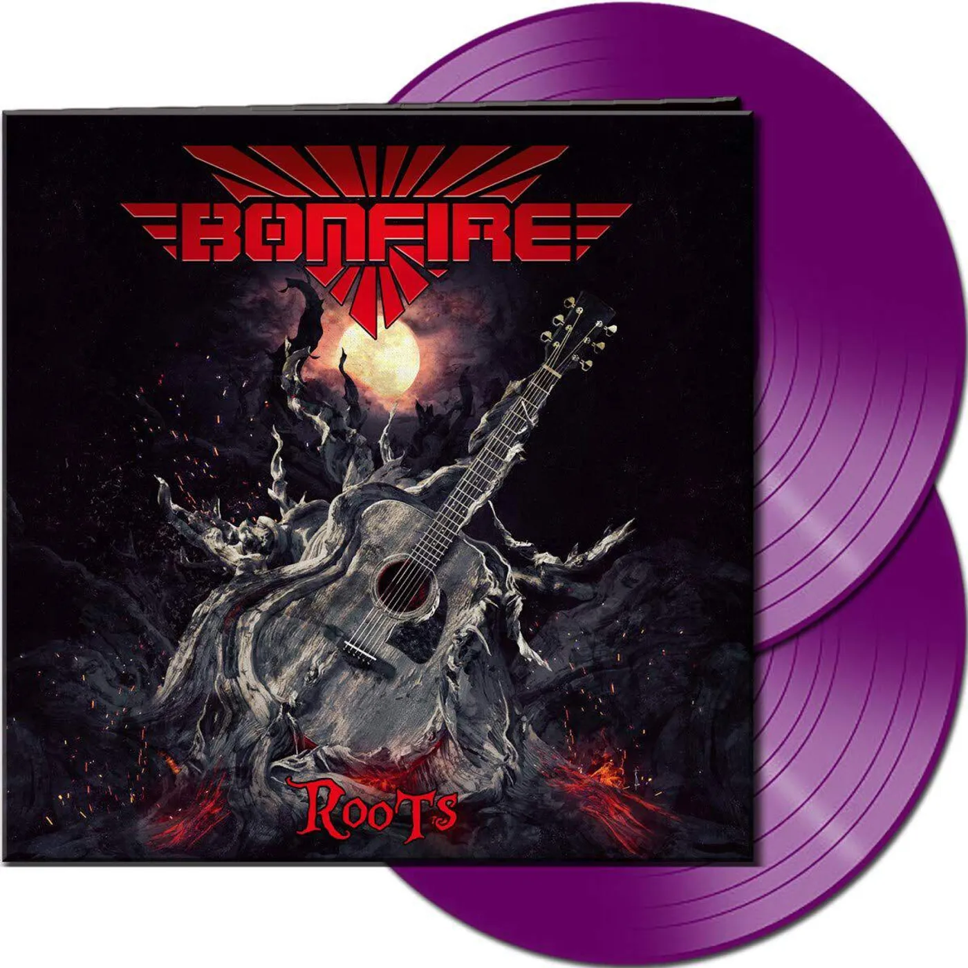 Bonfire ROOTS (PURPLE VINYL) Vinyl Record