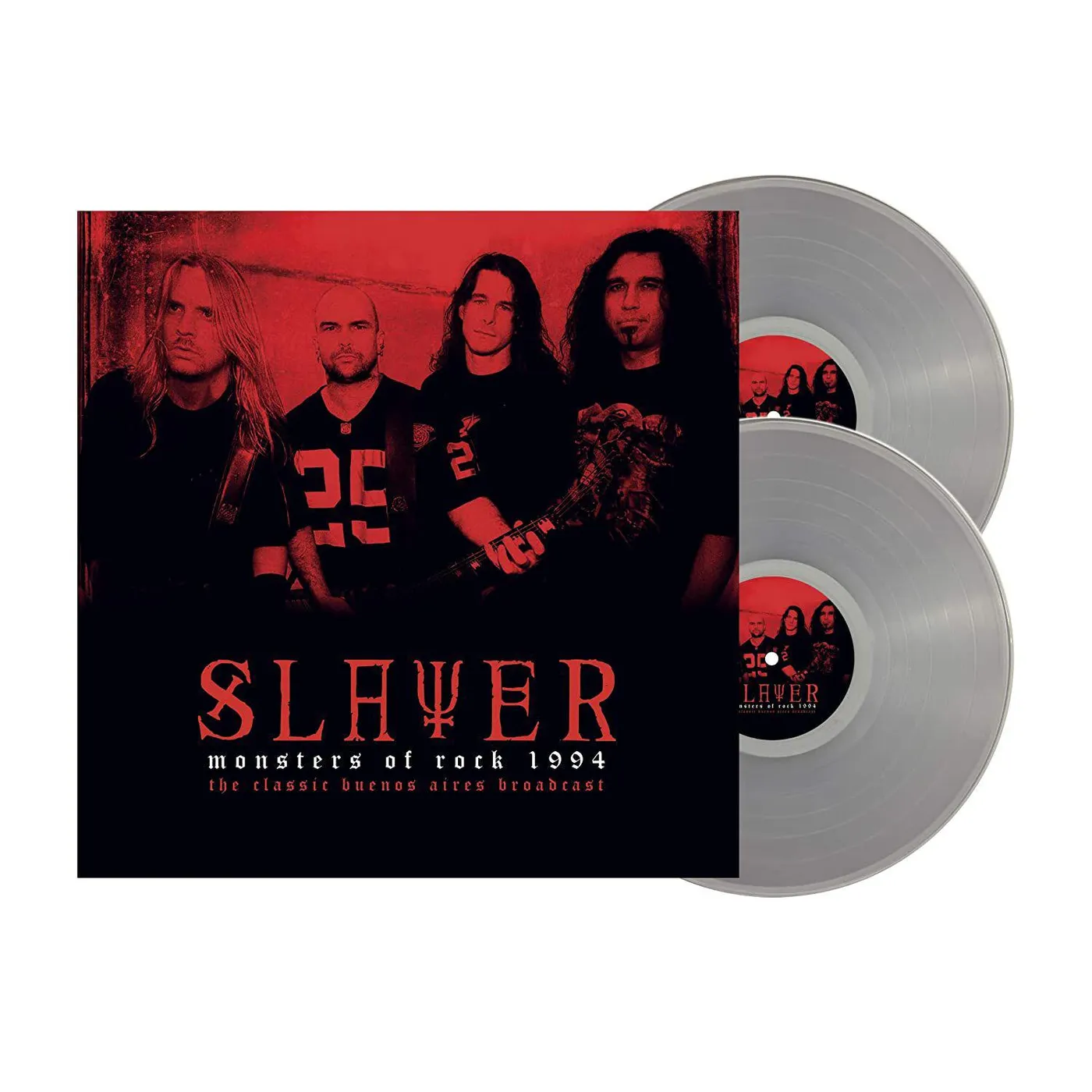 Slayer MONSTERS OF ROCK 1994 (2LP/140G/CLEAR VINYL) Vinyl Record