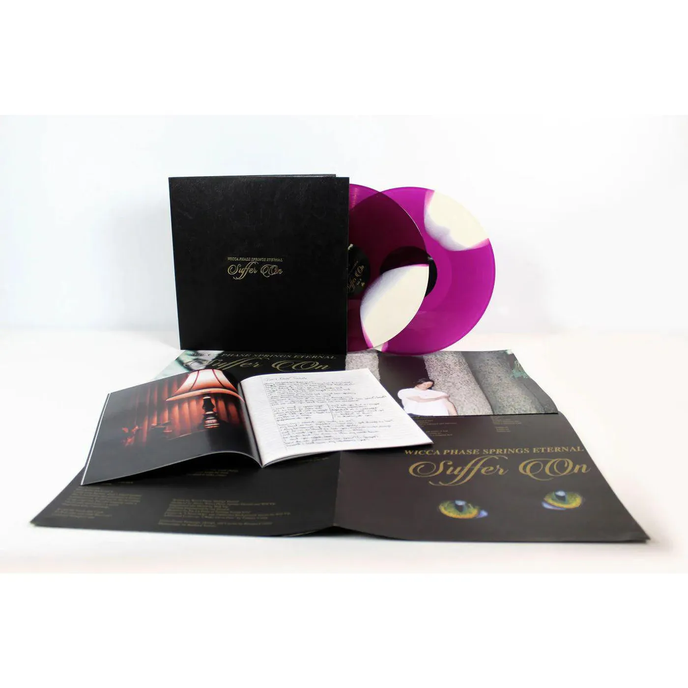 Wicca Phase Springs Eternal Suffer On (Deluxe Edition/Purple & Bone/Book/2LP) Vinyl Record