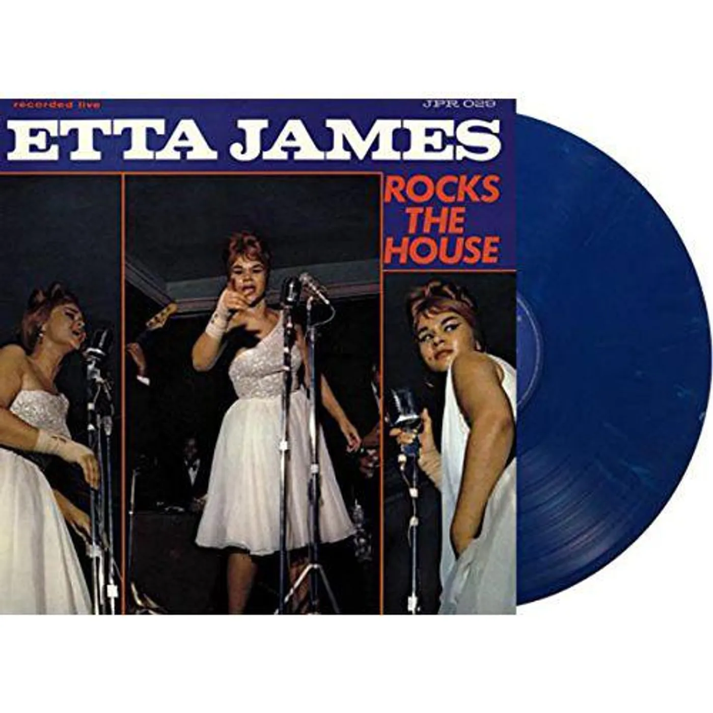 Etta James Rocks The House (Blue Colored) Vinyl Record