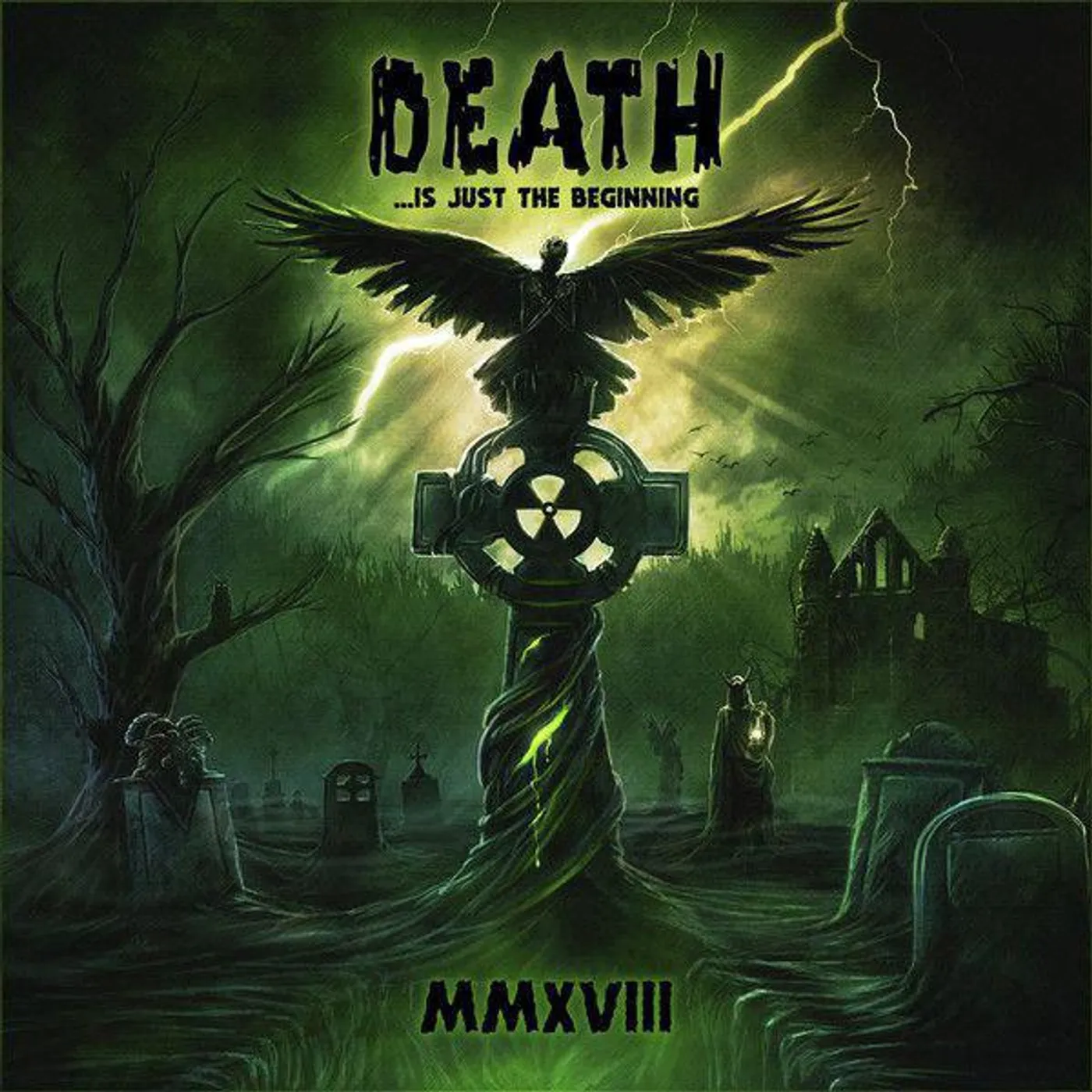 Various Artists  DEATH... IS JUST THE BEGINNING MMXVIII (GREEN WITH BLACK SPLATTER VINYL/LIMITED) Vinyl Record