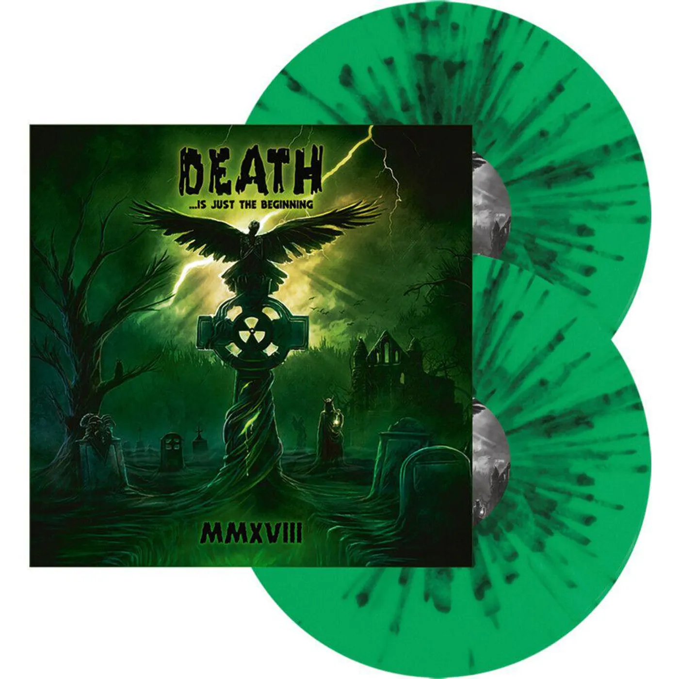 Various Artists  DEATH... IS JUST THE BEGINNING MMXVIII (GREEN WITH BLACK SPLATTER VINYL/LIMITED) Vinyl Record